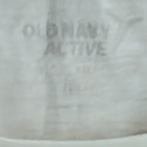 Old Navy Active XXL T Shirt Short Sleeve Cream Gold - Picture 6 of 8